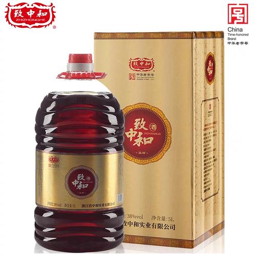 正品致中和养生酒38度5l超值桶装中华老字号滋补植物配制酒家庭装